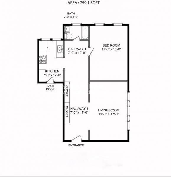 1 bed, 1 bath apartment for rent at 5 Lothian Rd Unit 22, Brighton — photo 1 of 7