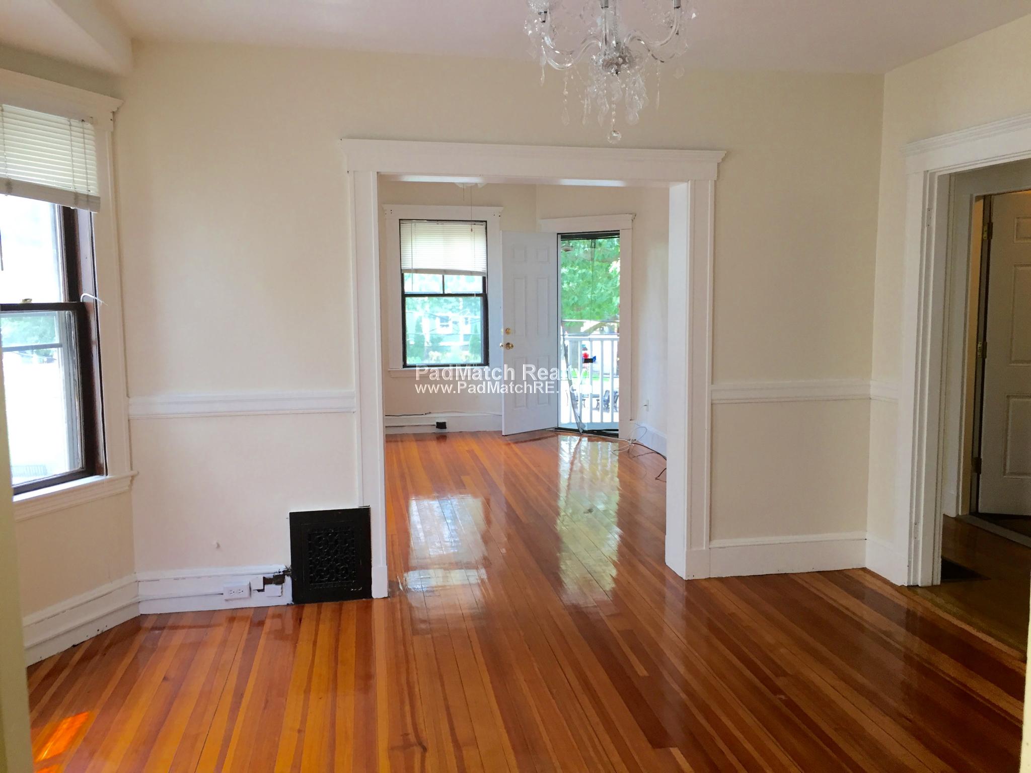 3 bed, 1 bath apartment for rent at 6 Edwin St Unit 2, Brookline Village