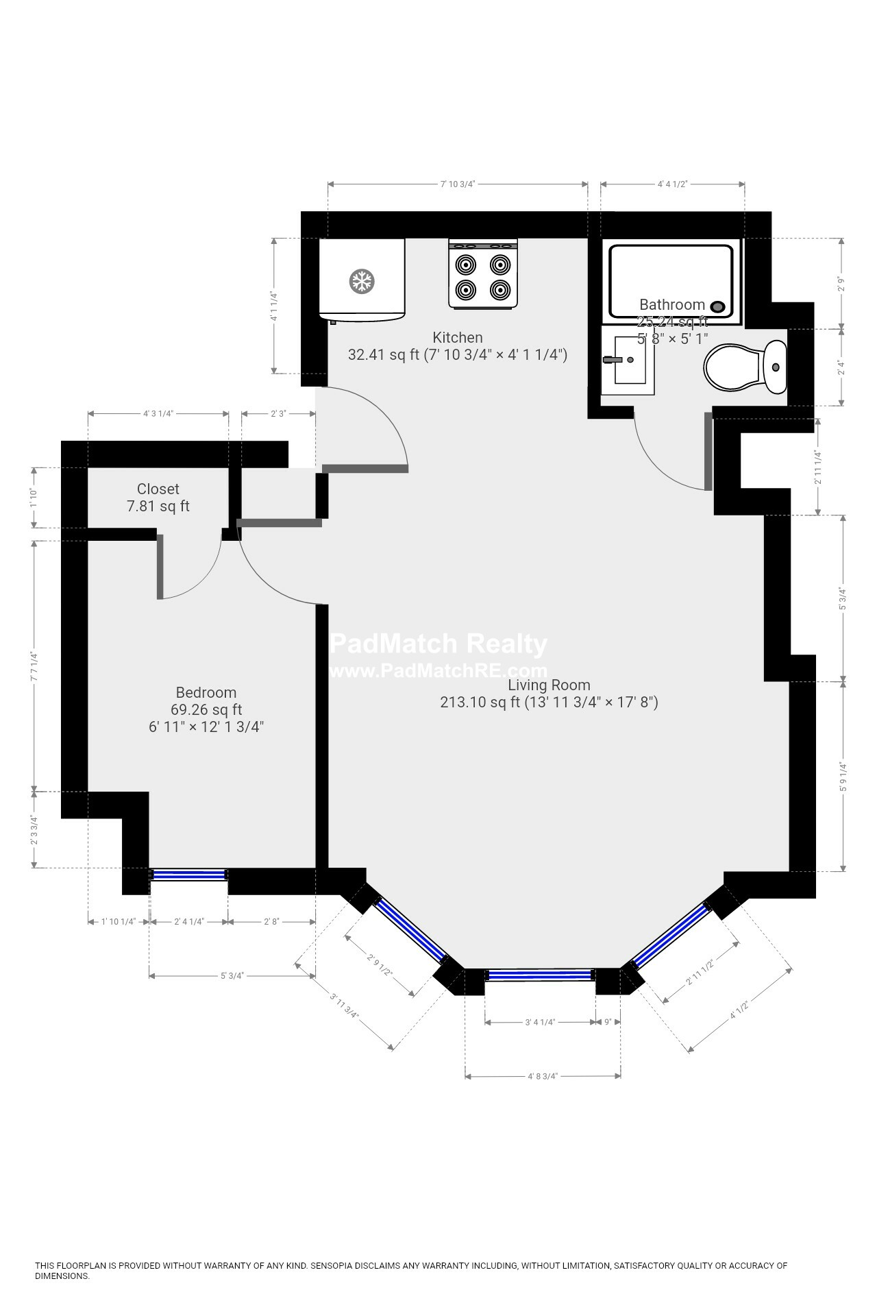 1 bed, 1 bath apartment for rent at 223 Newbury St Unit 4R, Back Bay