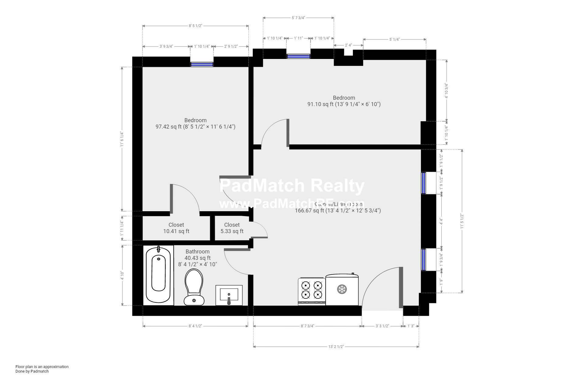 1 bed, 1 bath apartment for rent at 10 Hyde Park Ave Unit 1, Jamaica Plain — photo 9 of 9