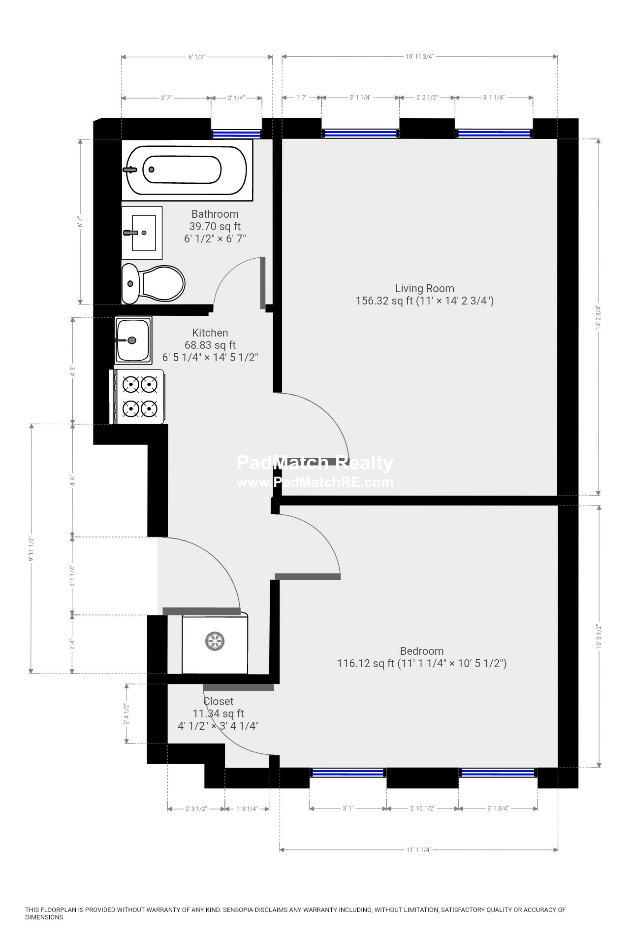 1 bed, 1 bath apartment for rent at 165 Hemenway St Unit 4, Fenway — photo 12 of 12