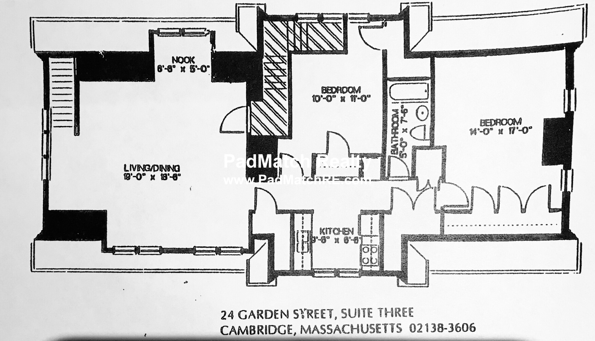 2 bed, 1 bath apartment for rent at 24 Garden St Unit 3, Cambridge — photo 13 of 15