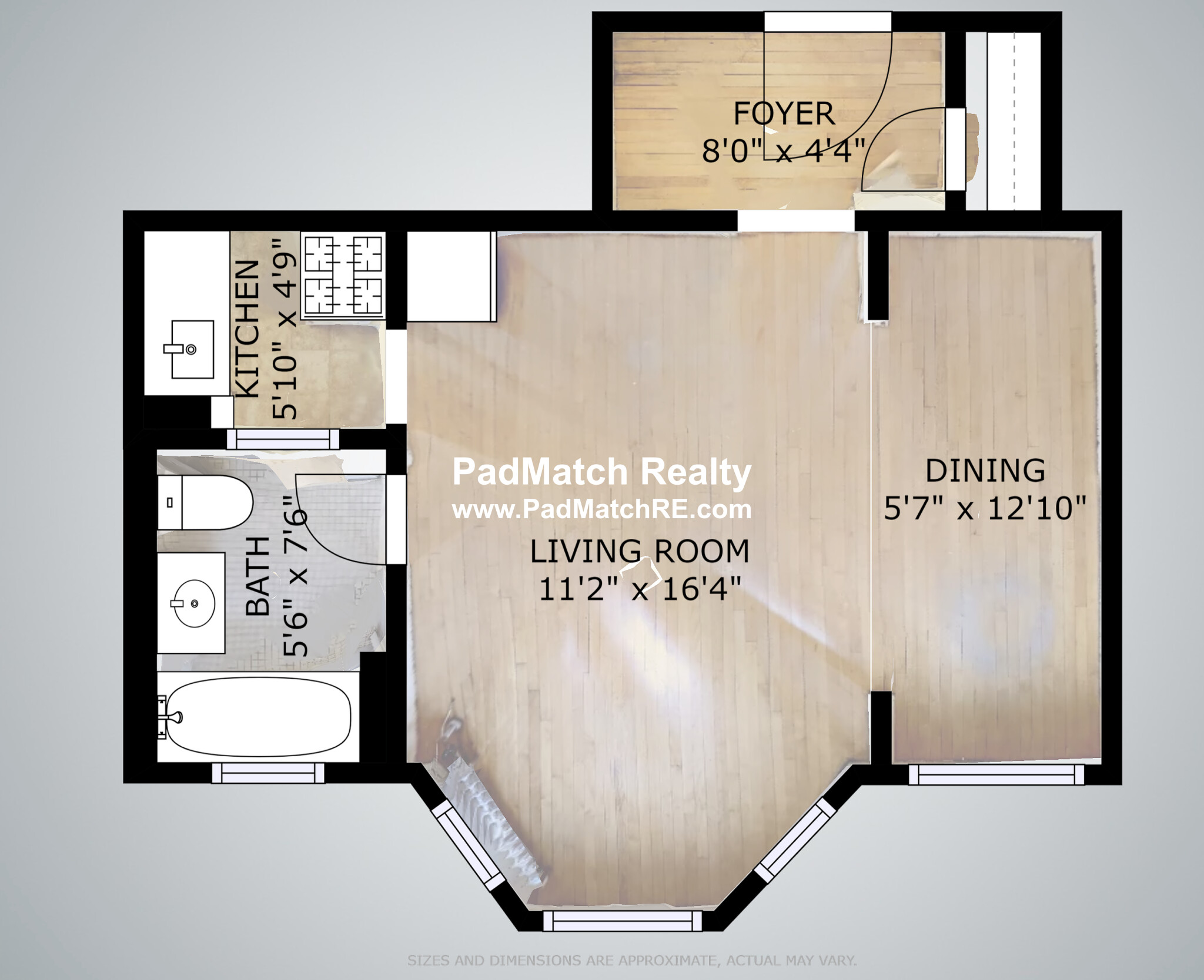 Studio bed, 1 bath apartment for rent at 46 Westland Ave Unit 28, Fenway — photo 5 of 5