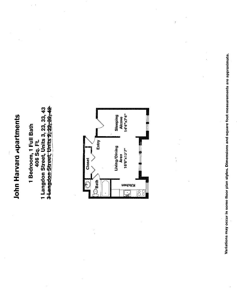 Photos of apartment on Langdon St.,Cambridge MA 02138