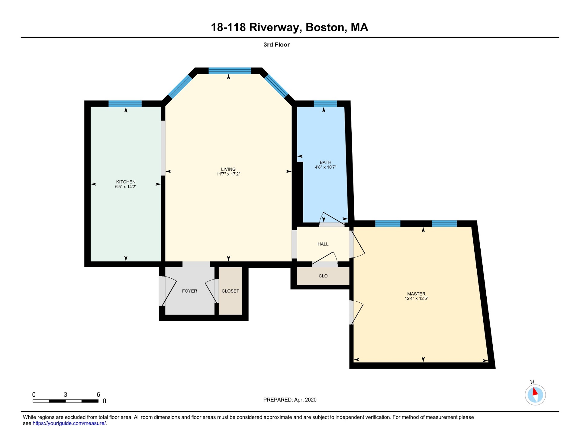 1 bed, 1 bath apartment for rent at 118 Riverway Unit 118, Fenway — photo 10 of 10