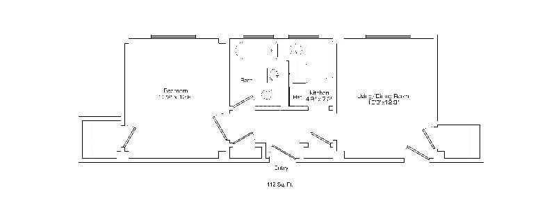 Studio bed, 1 bath apartment for rent at 1200 Massachusetts Ave Unit 47E, Harvard Square — photo 10 of 10
