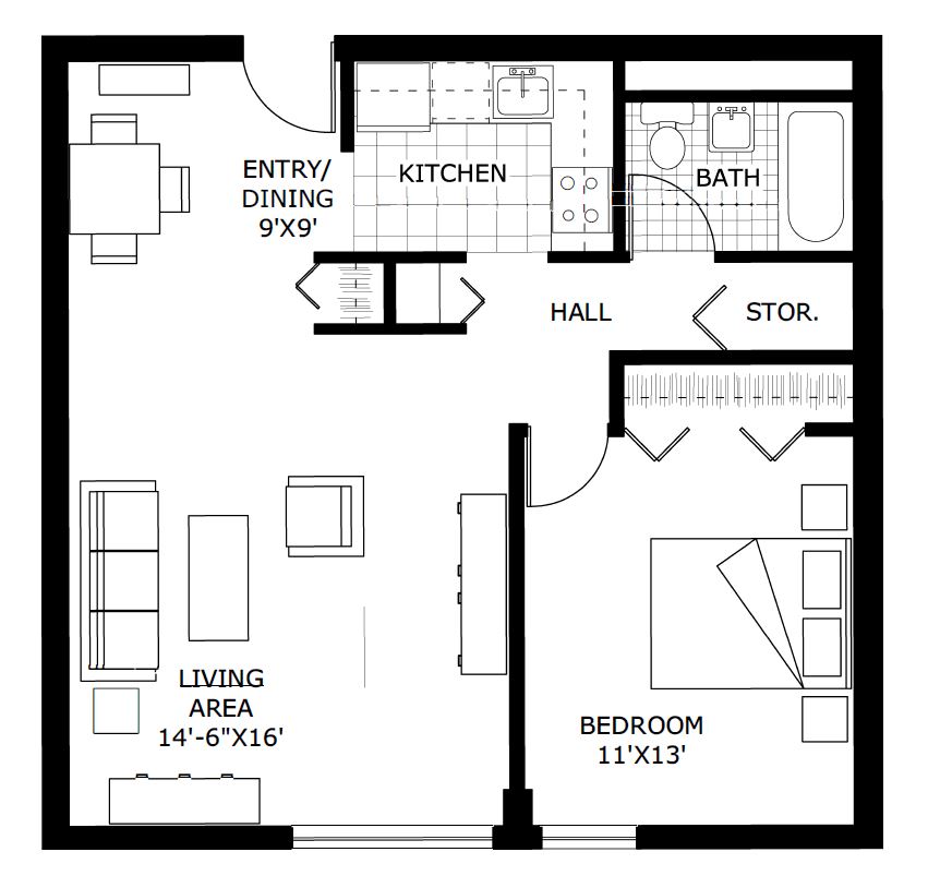 Photos of apartment on Washington St.,Boston MA 02116