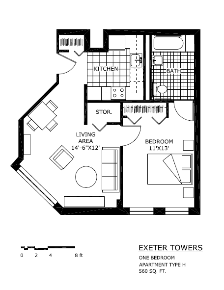 Photos of apartment on Washington St.,Boston MA 02116