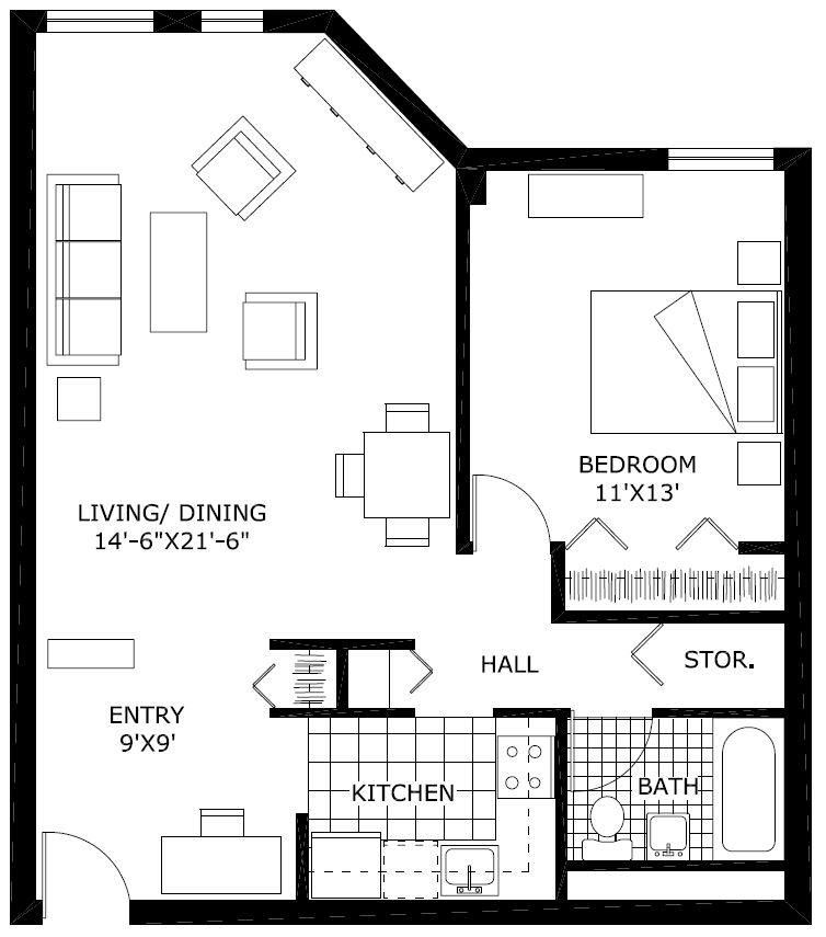 Photos of apartment on Appleton St.,Boston MA 02116