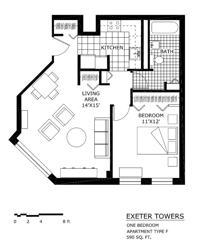 Pictures of  property for rent on Exeter St., Boston, MA 02116