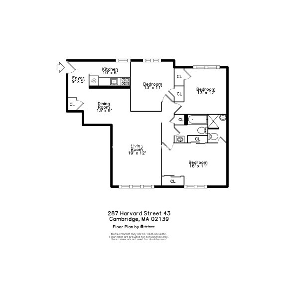 287 Harvard St, Mid-Cambridge