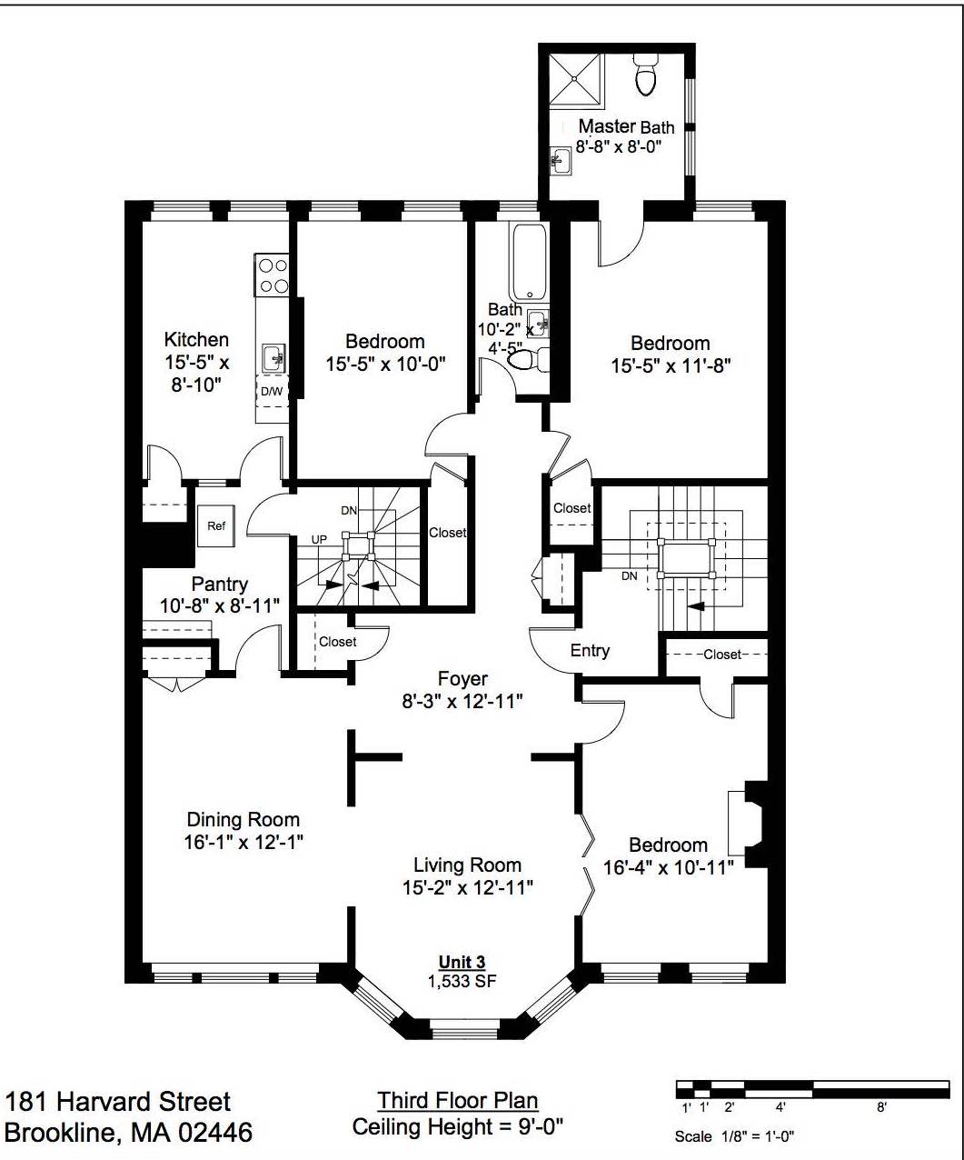 181 Harvard St, Coolidge Corner