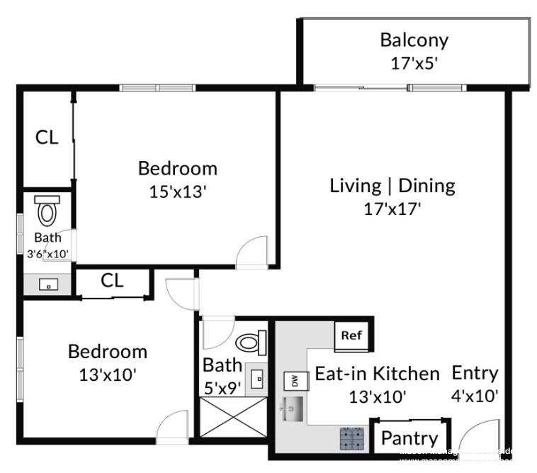 Photos of apartment on Langley Rd.,Newton MA 