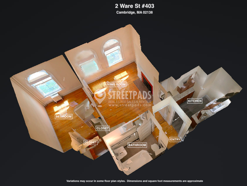 Photos of apartment on Wendell St.,Cambridge MA 02138