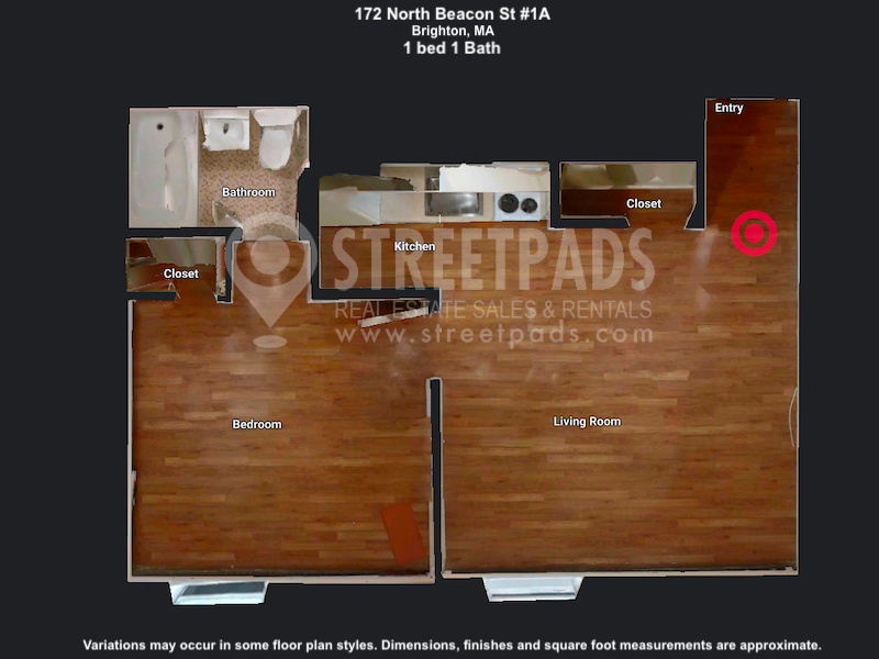 Photos of apartment on North Beacon St.,Boston MA 02135