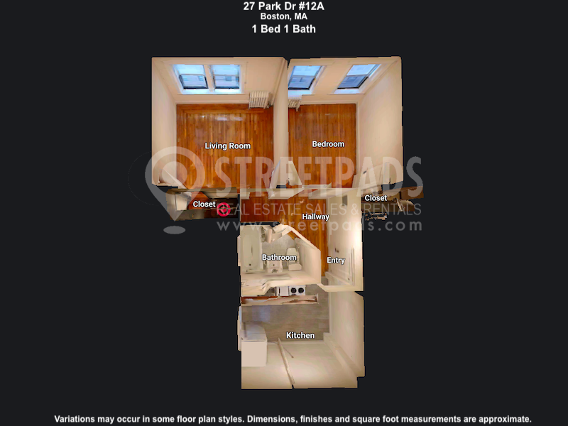 Photos of apartment on Brookline Ave.,Boston MA 02215