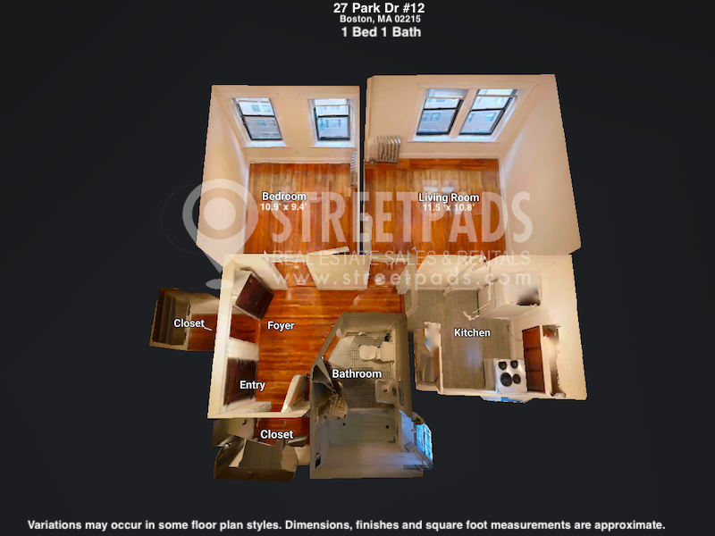 Photos of apartment on Beacon St.,Boston MA 02215