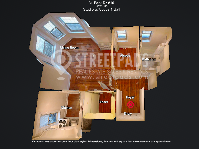 Pictures of  property for rent on Park Dr., Boston, MA 02215