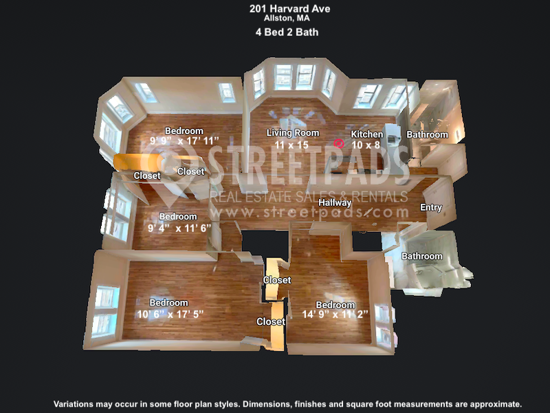 Photos of apartment on Saint Lukes Rd.,Boston MA 02134