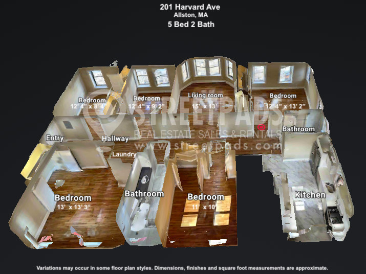 Photos of apartment on Bradbury St.,Boston MA 02134