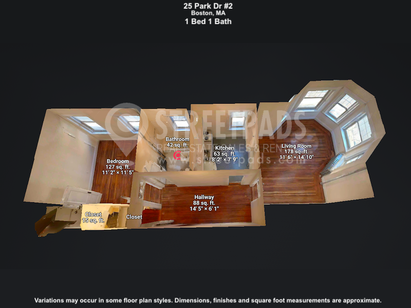 Photos of apartment on Park Dr.,Boston MA 02215