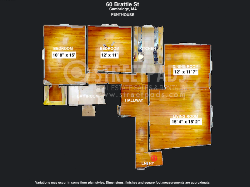 Photos of apartment on Brattle St.,Cambridge MA 02138