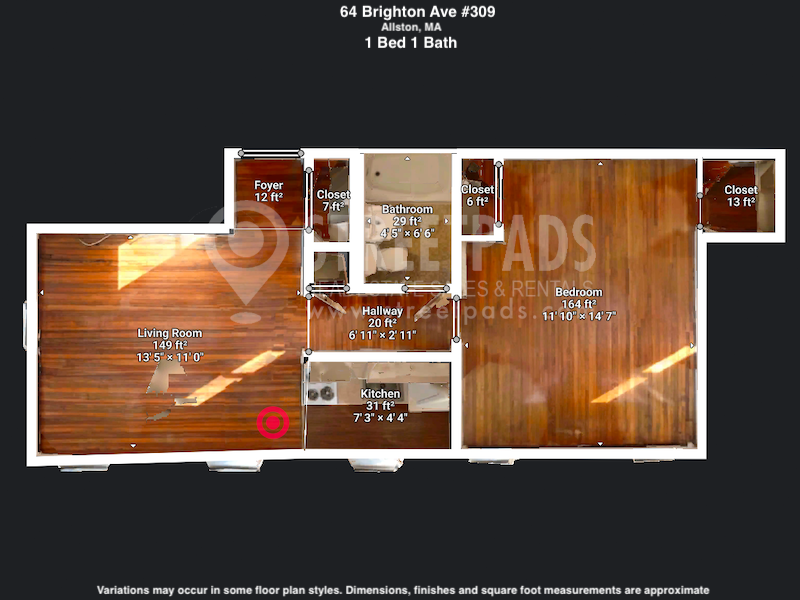 Photos of apartment on Brighton Ave.,Boston MA 02134