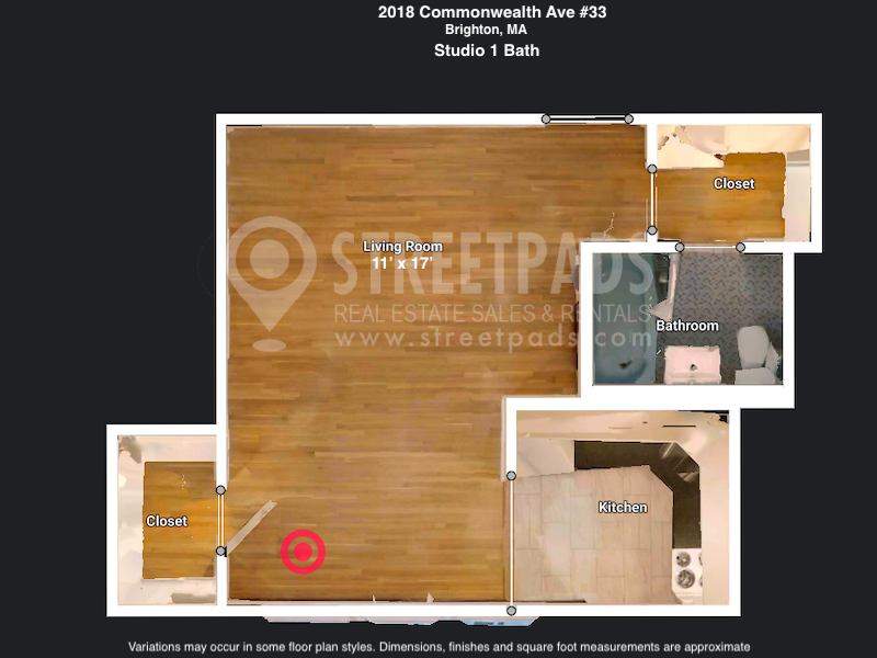 Photos of apartment on Commonwealth Ave.,Boston MA 02135