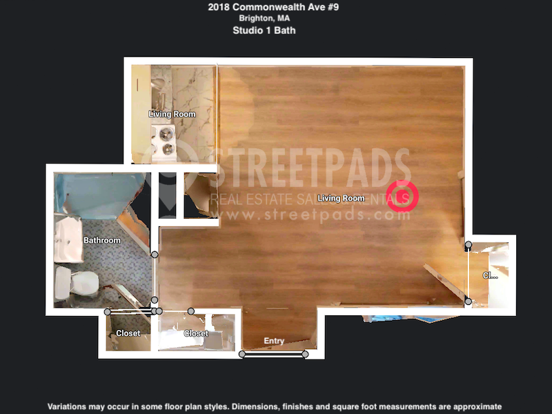 Photos of apartment on Commonwealth Ave.,Boston MA 02135