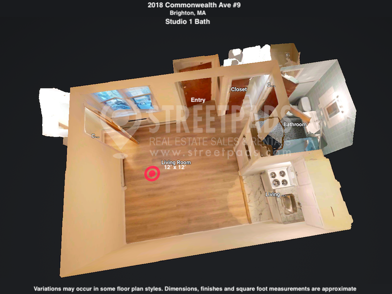 Photos of apartment on Commonwealth Ave.,Boston MA 02135