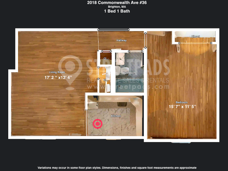 Photos of apartment on Commonwealth Ave.,Boston MA 02135