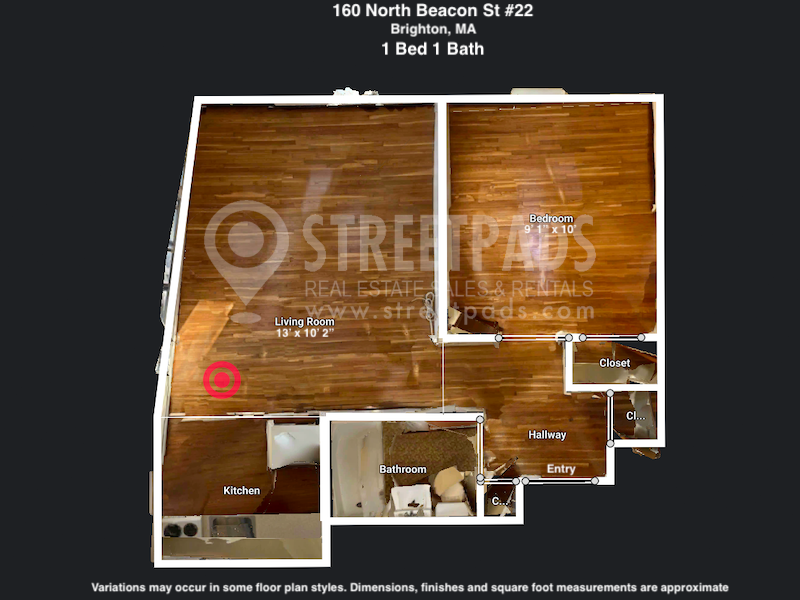 Photos of apartment on North Beacon St.,Boston MA 02135