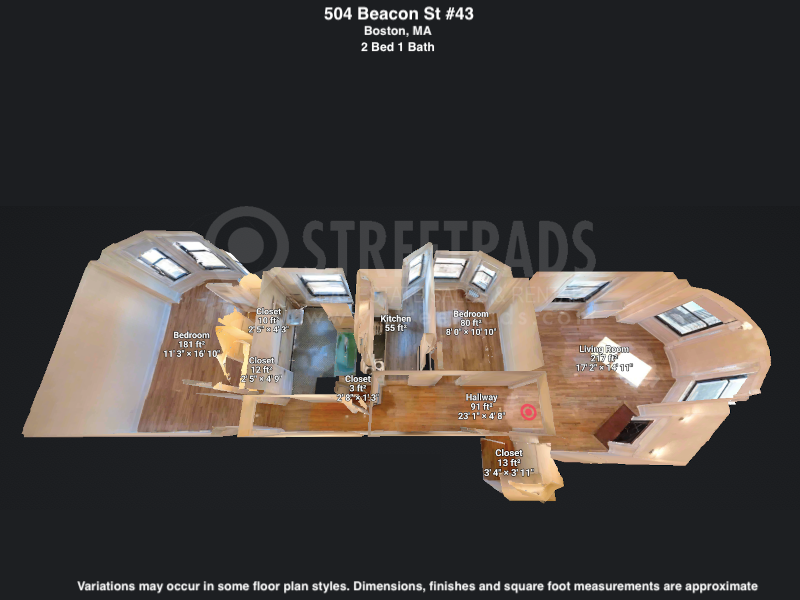 Pictures of  property for rent on Beacon St., Boston, MA 02115