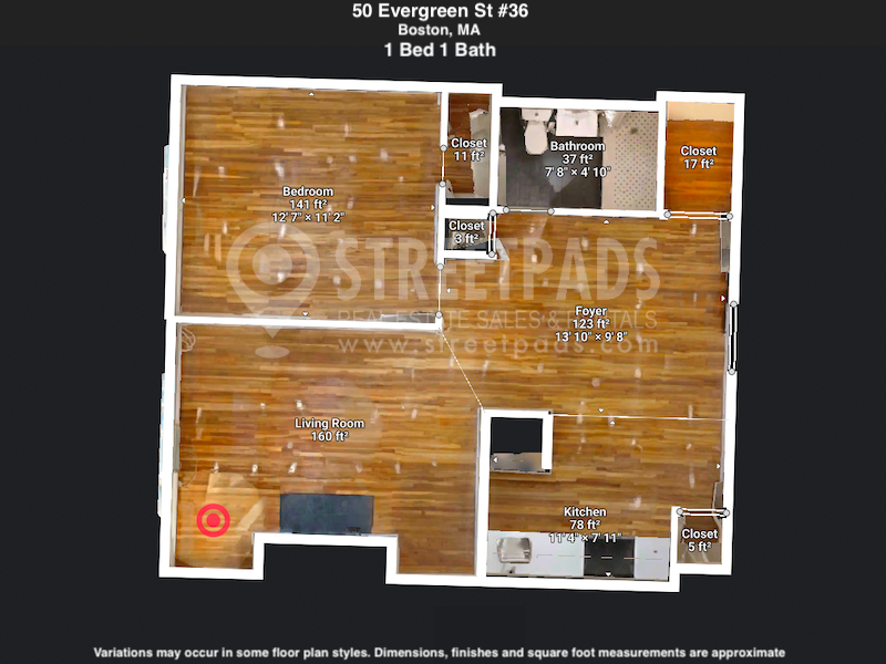 Photos of apartment on Evergreen St.,Boston MA 02130