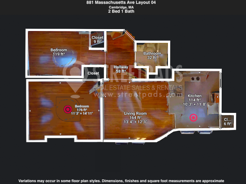 Photos of apartment on Essex,Cambridge MA 02139