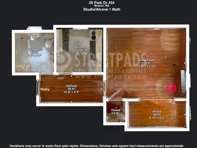 Photos of apartment on Park Dr.,Boston MA 02215