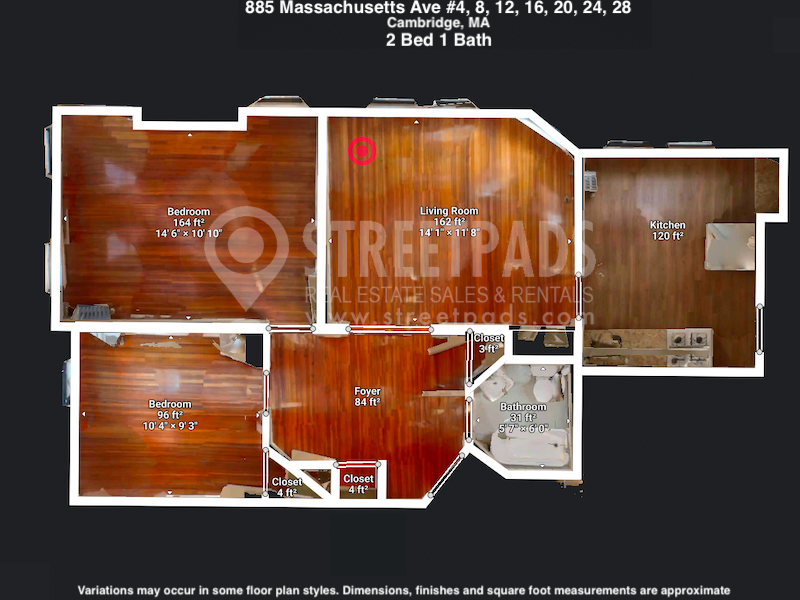 Photos of apartment on Essex,Cambridge MA 02139