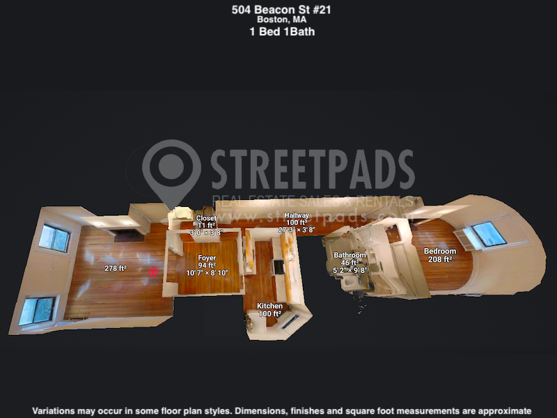 Photos of apartment on Riverway,Boston MA 02115