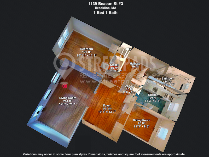 Photos of apartment on Beacon St.,Brookline MA 02446