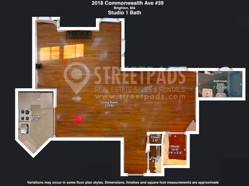 Photos of apartment on Commonwealth Ave.,Boston MA 02135