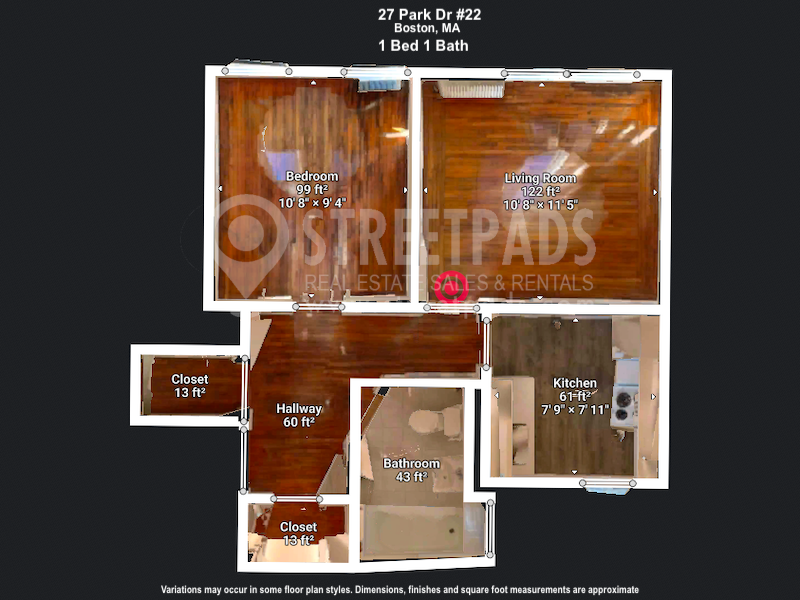 Photos of apartment on Park Dr.,Boston MA 02215