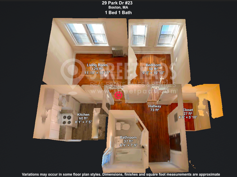 Photos of apartment on Commonwealth Ave.,Boston MA 02215