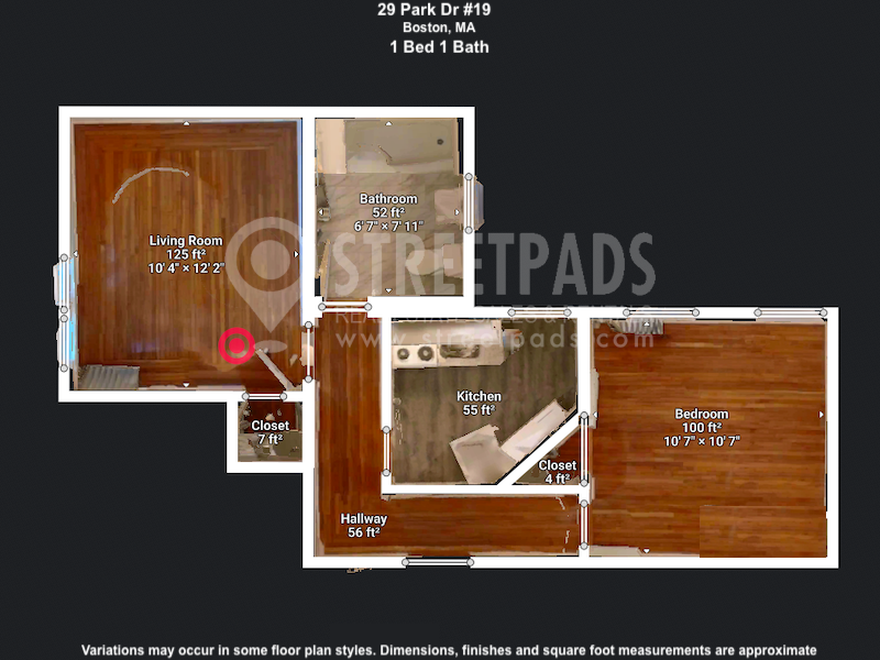 Photos of apartment on Commonwealth Ave.,Boston MA 02215