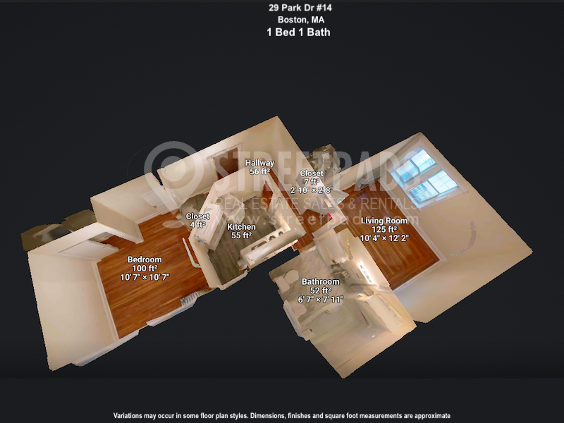 Photos of apartment on Commonwealth Ave.,Boston MA 02215