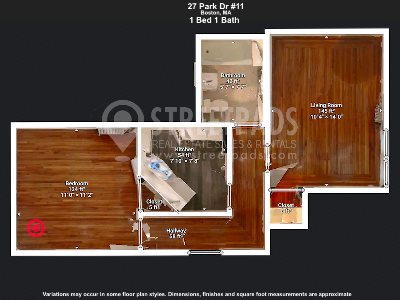 Photos of apartment on Park Dr.,Boston MA 02215