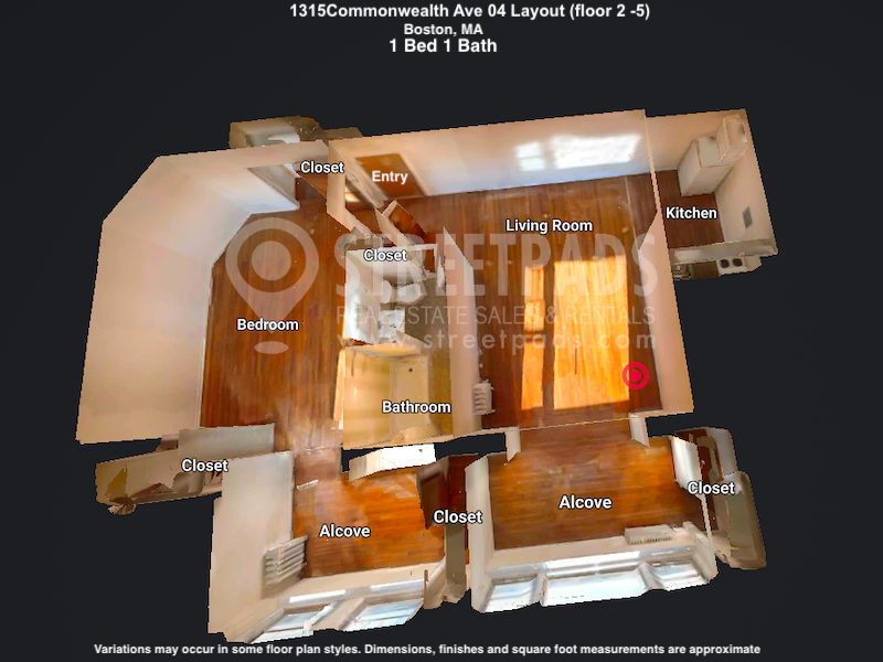 Photos of apartment on Brainerd Rd.,Boston MA 02134