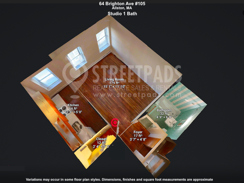 Photos of apartment on Brighton Ave.,Boston MA 02134