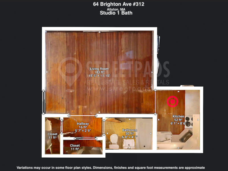 Photos of apartment on Brighton Ave.,Boston MA 02134