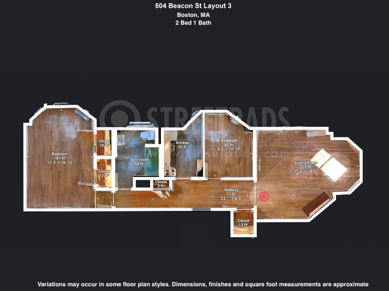 Photos of apartment on Hemenway St.,Boston MA 02115