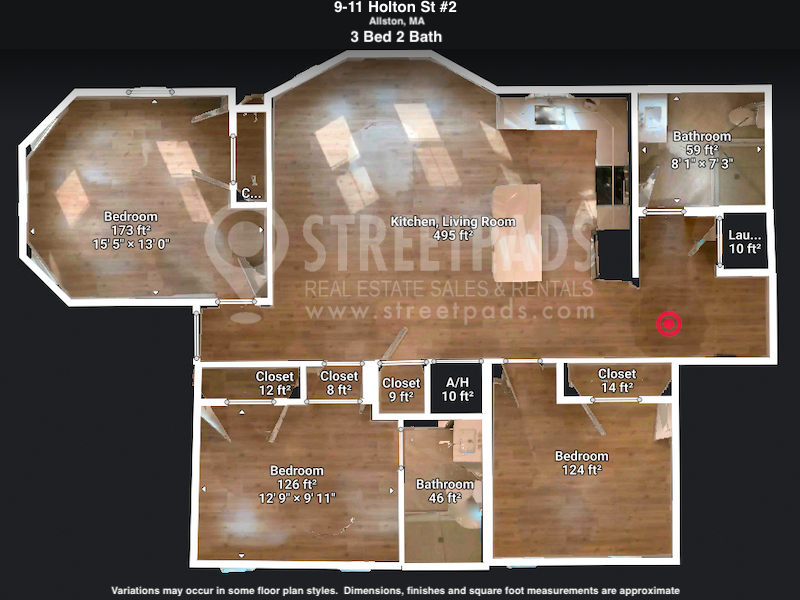 Photos of apartment on Holton St.,Boston MA 02134